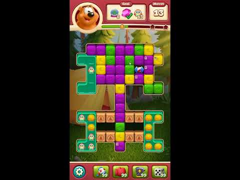 Toon Blast Level 7767 - NO BOOSTERS 🐻🐺🐱 | SKILLGAMING ✔️