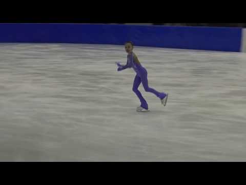 12. Santa Claus Cup 2018: Alisa Shashkova (RUS) - FS Cubs Girlsd ISU 8 Free Skating