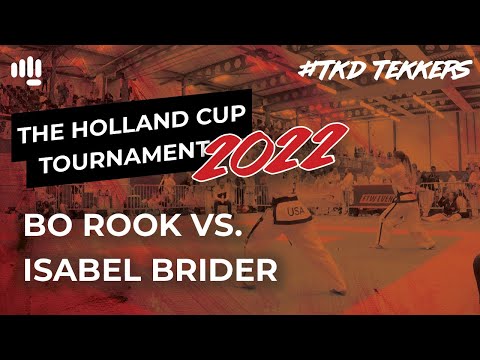 Isabel Brider v Bo Rook - The Holland Cup 2022 #TKD