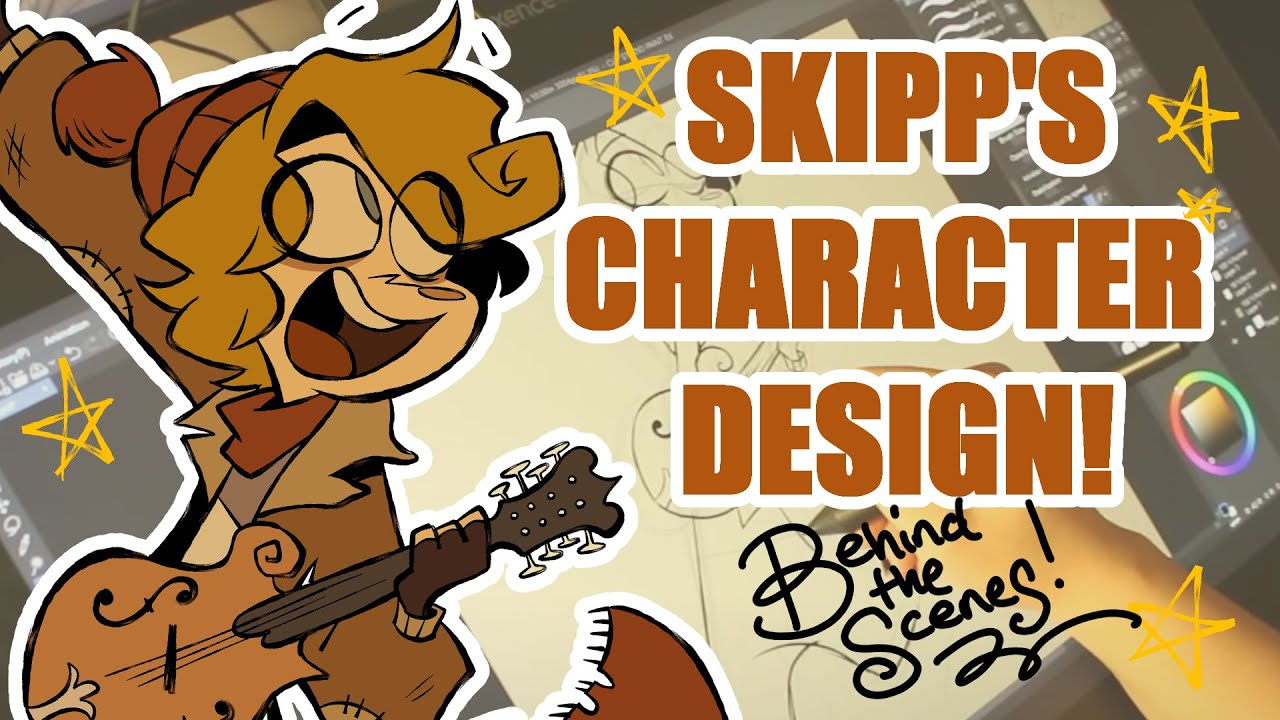SKIPP'S CHARACTER DESIGN | Ramshackle Behind-the-Scenes