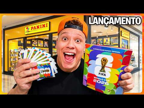 FINALMENTE! O ALBUM DA COPA DO MUNDO DE 2026 FOI LANÇADO OFICIALMENTE NO BRASIL!