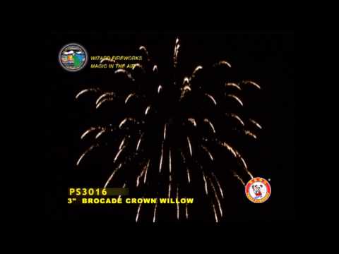 SC075WI05 - 3 INCH SHELL - WIZARD FIREWORKS - PS3016