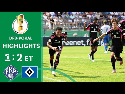 Pirmasens verpasst die Sensation | FK Pirmasens - Hamburger SV 1:2 | Highlights | DFB-Pokal 2025/26