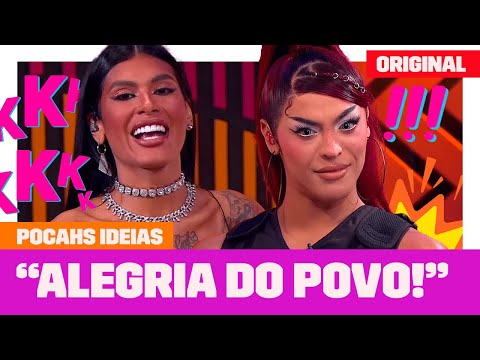 PABLLO VITTAR DIZ QUE GOSTA DE SER MARMITA DE CASAL E FALA SOBRE DIPLO! | Pocahs Ideias | TVZ Pocah