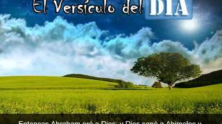 Miniatura del video: El versiculo del dia .com - Genesis 20 v17