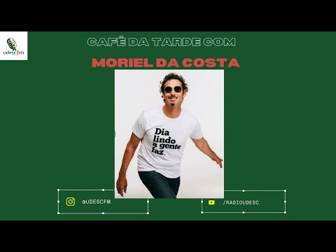 Entrevista com o artista Moriel da Costa na Rádio Udesc Florianópolis