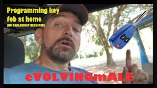 Programming a new key fob at home (NO DEALERSHIP!) All Jeep, Dodge and Chrysler vehicles.