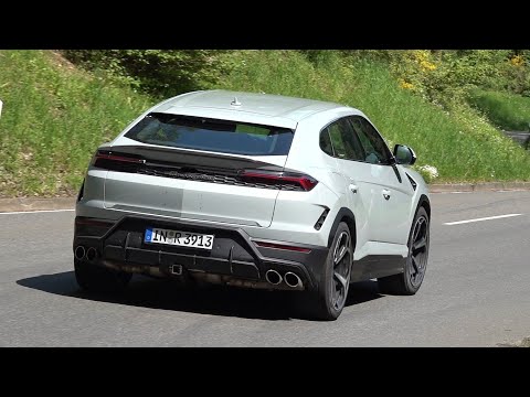 NEW 2025 Lamborghini Urus SE Driving Near The Nürburgring + SOUND!