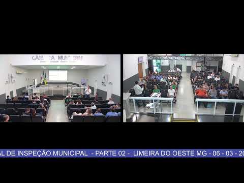 SIM =SEMINÁRIO REGIONAL DE INSPEÇÃO MUNICIPAL - PARTE 02 -  LIMEIRA DO OESTE MG - 06 - 03 - 2026
