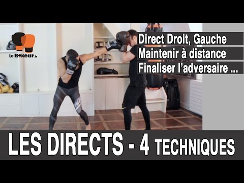 [TUTO] BOXE - LES DIRECTS : 4 TECHNIQUES POUR MAÎTRISER 4 SORTES DE DIRECTS (JAB)