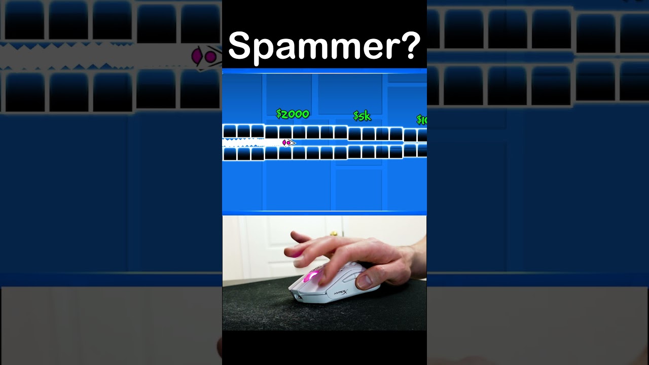 HARDEST Wave Spam in Geometry Dash 😱