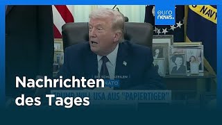 Nachrichten des Tages | 2. April 2026 - Mittagsausgabe