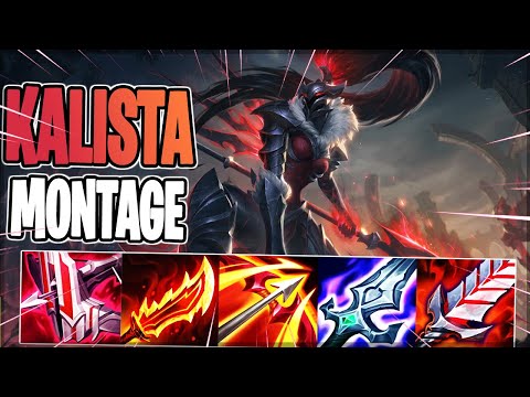 RANK#1 Kalista Montage | INSANE MOUVEMENTS