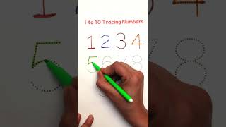 Learn 1 to 10 Tracing Numbers | Educational Number Tracing 1 to 10 Video For kids