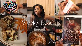 Weekly Reading Vlog #90 | Trying a Juice Fast | Grocery Reset Haul | Reading The Other People