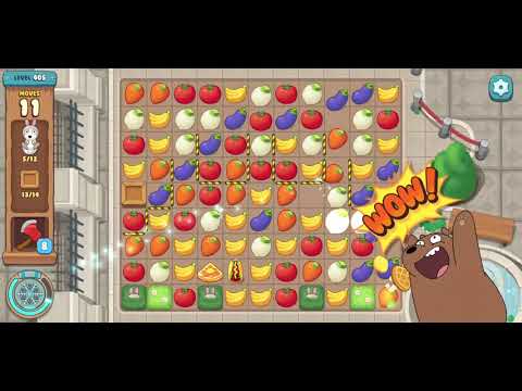 We Bare Bears the Puzzle for Kakao Level 405 - No Boosters