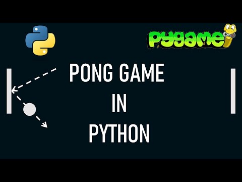 Pong Game Easy Tutorial | Python | Pygame