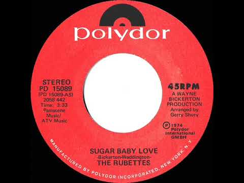 1974 HITS ARCHIVE: Sugar Baby Love - The Rubettes (stereo 45--#1 UK hit)