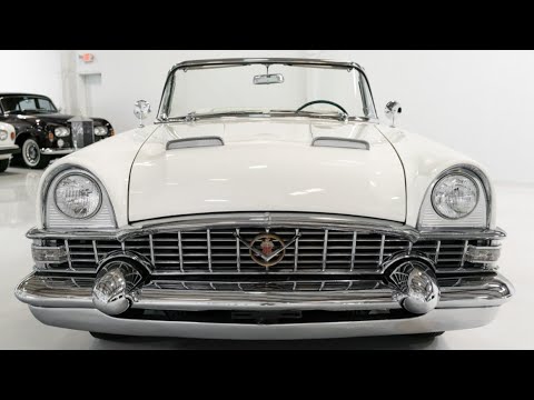 1955 Packard Caribbean Convertible | Classic Luxury Icon#packard #luxurycar 