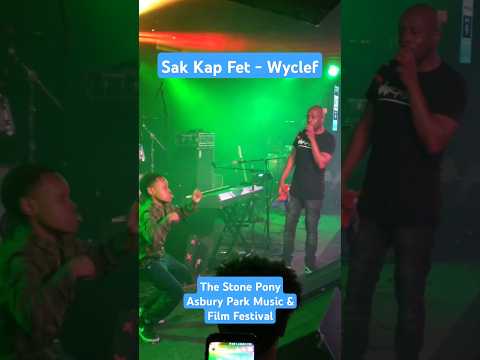 Sak Kap Fet - Wyclef featuring kid dancer at The Stone Pony - Asbury Park Music & Film Festival