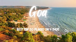 GOA, India travel plan: How to spend 4 amazing days