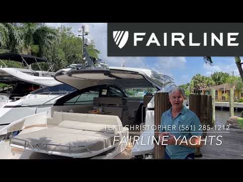 An Impressive British SportYacht: The Fairline Targa 45' Open Text Christopher (561) 285-1212