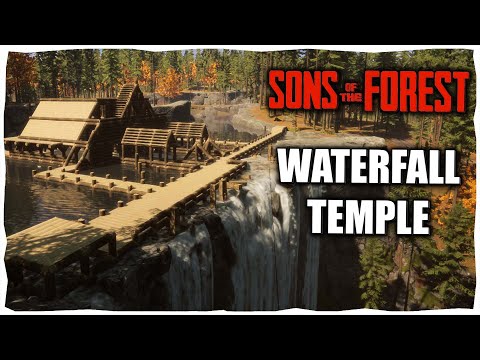 How To Build A Waterfall Temple Base In Sons Of The Forest