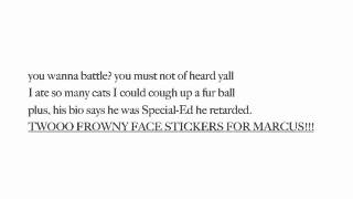 Novi Novak - Marcus Who? Part 1 Of 2 (Hopsin Diss)