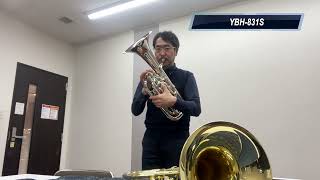Video thumbnail for YAMAHA Neo Baritone YBH-831S / YBH-831 by Say-Ja HAGIWARA
