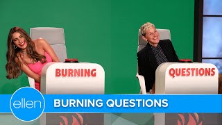 Sofía Vergara Answers Ellen’s ‘Burning Questions’ video