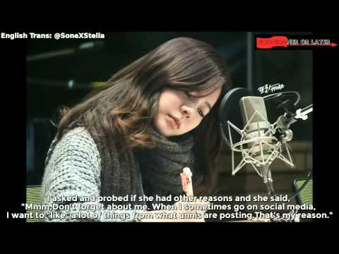 [Eng Sub] 150210 Sunny's FM Date - Sooyoung's B-da