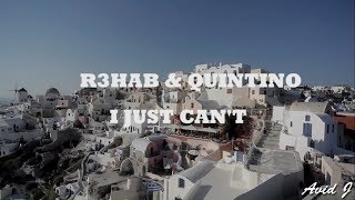 R3HAB &amp; Quintino - I just Can&#39;t - (lyric video) (dubstep mix) | Avid J