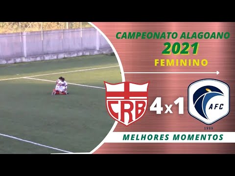 CRB 4 X 1 ACAUÃ | CAMPEONATO ALAGOANO FEMININO | 09/10/21