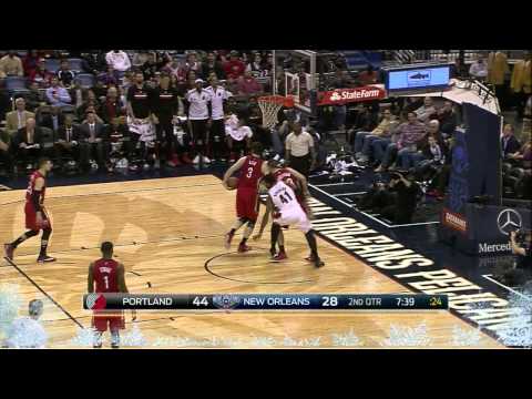 Thomas Robinson Highlights Blazers vs. Pelicans 12.20.2014 - 12 Points, 4 Rebounds