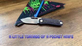 A little Tornado of a pocket knife for your EDC