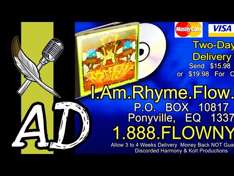 I.Am.Rhyme.Flow.2012 Commercial Spot (BronyCon 2013 Fundraising Album)