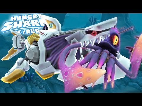 robo shark vs colossal squid