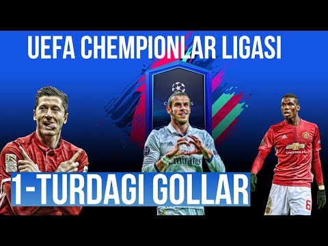 UEFA Chempionlar ligasi 1-tur o'yinlarida urilgan gollar 2-qismi! (19.09.2018)
