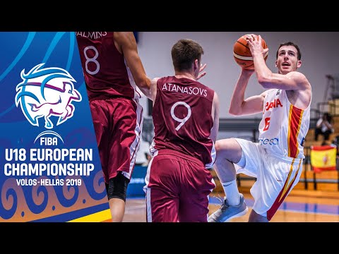 Spain v Latvia - Full Game - FIBA U18 European Championship 2019