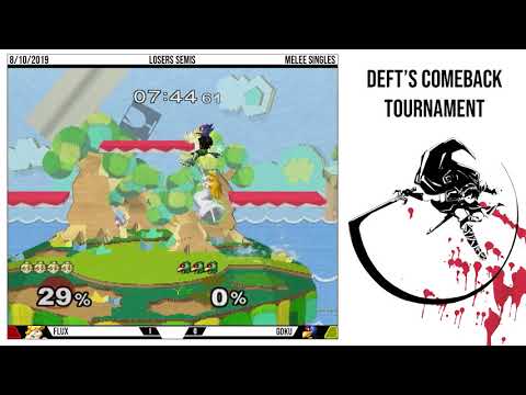 DCT Melee Singles - Flux (Peach) Vs. Goku (Falco) - Losers Semis