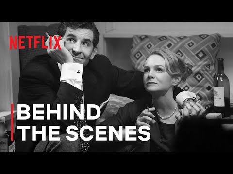 Thumbnail of the video: Maestro's Bradley Cooper, Carey Mulligan, Cast & Crew Go Behind The Scenes