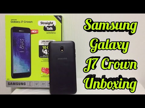 Samsung Galaxy J7 Crown Unboxing & First Impressions!!!