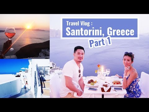 希臘之旅 Travel Vlog：Santorini, Greece – part 1
