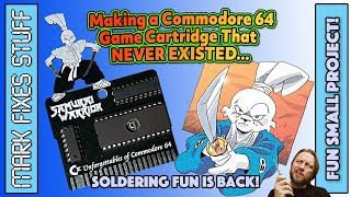 I made a C64 Game Cartridge that never existed - Usagi Yojimbo Samurai Warrior Commodore 64