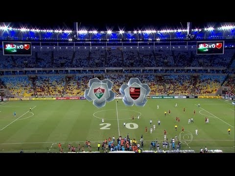 Fluminense 2 x 0 Flamengo - Brasileirão 2014 - 4ª Rodada - Jogo Completo - 11/05/2014 - HD 1080i
