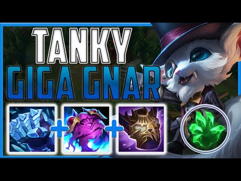5K HP Gnar is a late game menace with this tanky build!! - Off-meta Gnar Top | Season 15 LoL