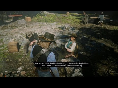 Arthur Tells John Sadie and Javier That Dutch Left him for Dead (Hidden Dialogue) - RDR2