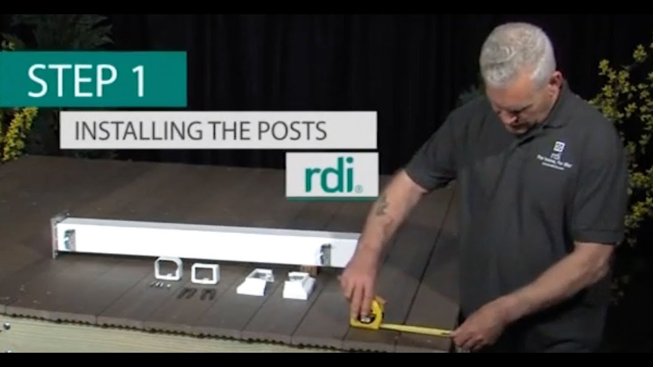 How to install RDI Titan Pro Rail Vinyl Railing – Level and Stair