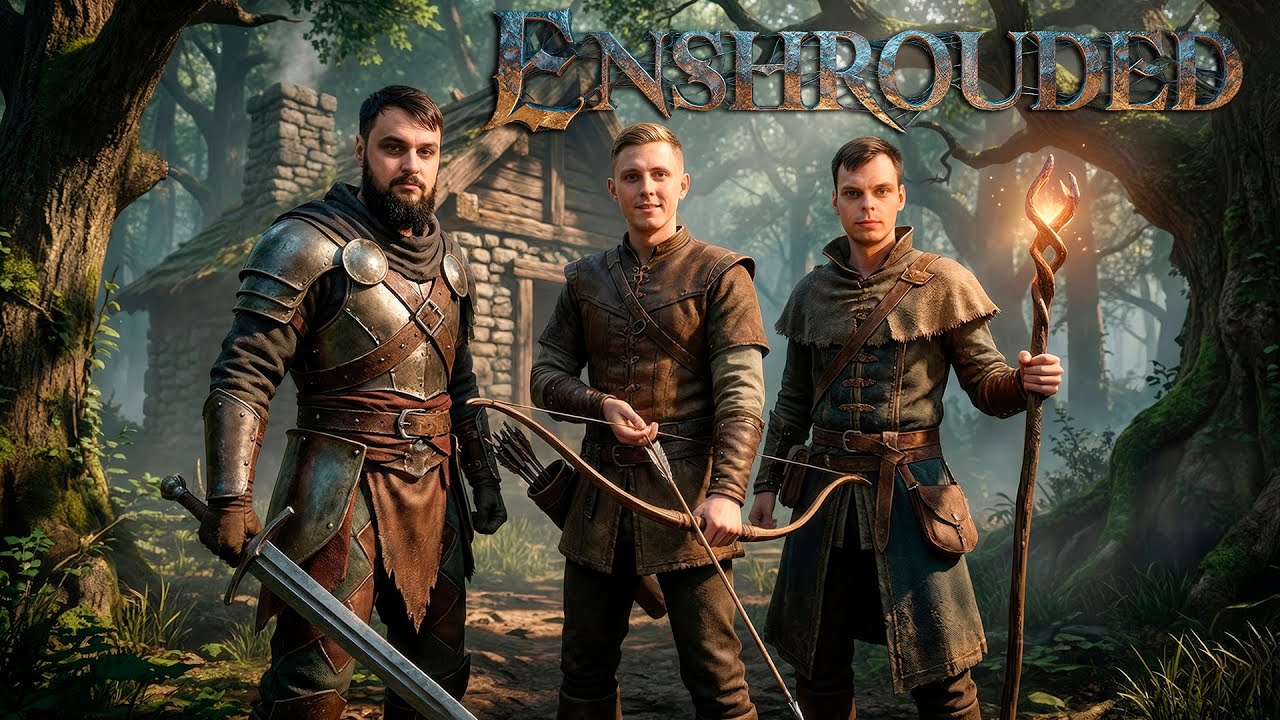 Enshrouded - Изучаем мир с @KeeperDrey и @selslava