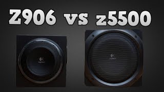 Video thumbnail for Logitech z906 vs z5500 by TheSmoBro